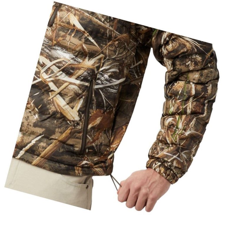 Pánské Bundy Columbia PHG Widgeon Wader Heat Seal Liner Hnědé | DLOE-58947