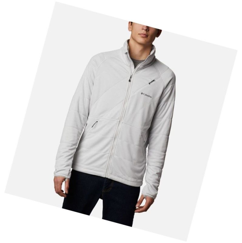 Pánské Bundy Columbia Parkdale Point Full Zip Šedé | NJDP-59276