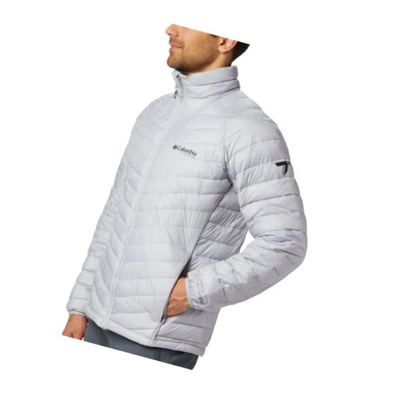 Pánské Bundy Columbia Snow Country Šedé | YDVM-89627