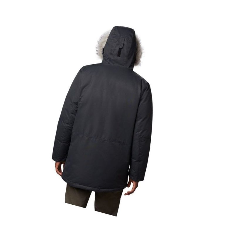 Pánské Bundy Columbia South Canyon Long Down Parka Tall Černé | BULC-02753