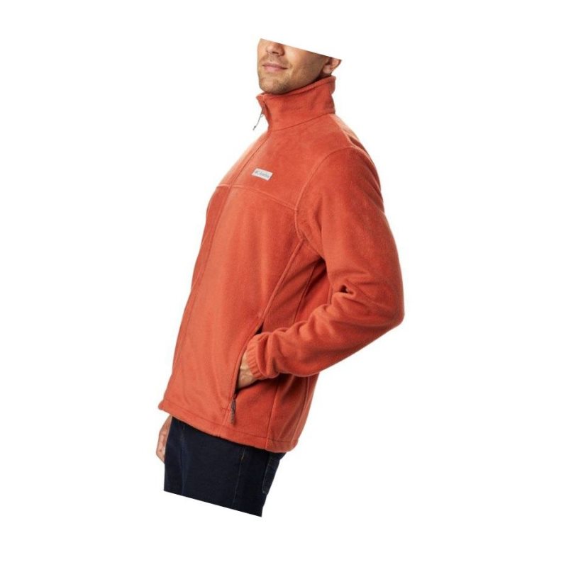 Pánské Bundy Columbia Steens Mountain 2.0 Full Zip Fleece Tall Červené | KVOM-46719