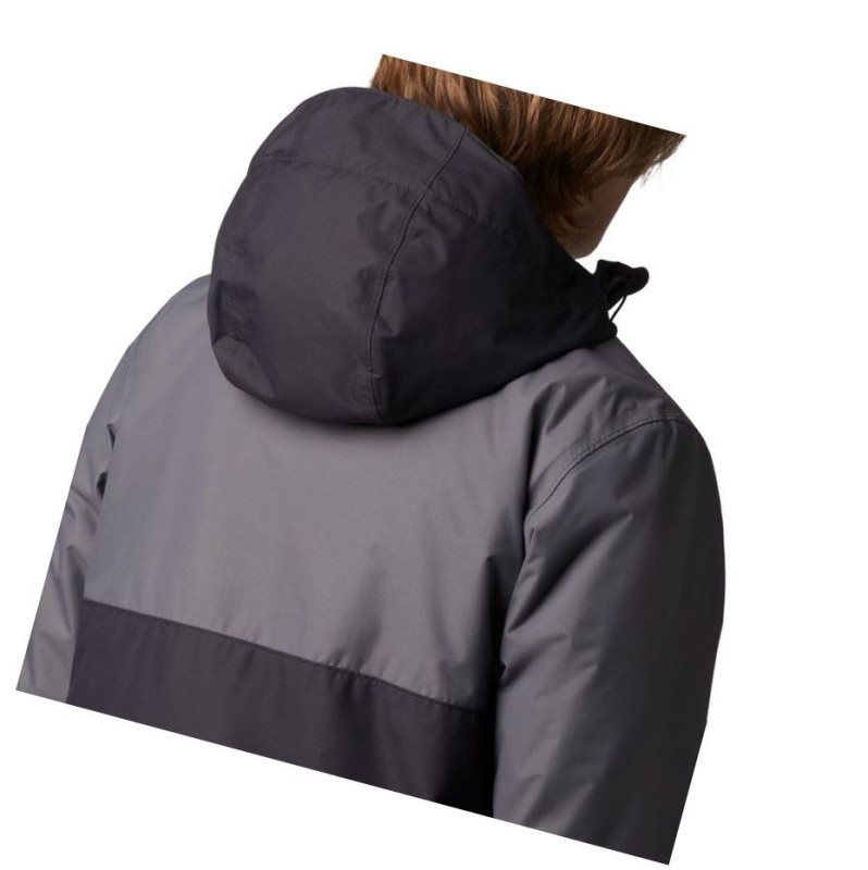 Pánské Bundy Columbia Timberturner Insulated Tmavě Šedé | YUSG-78924