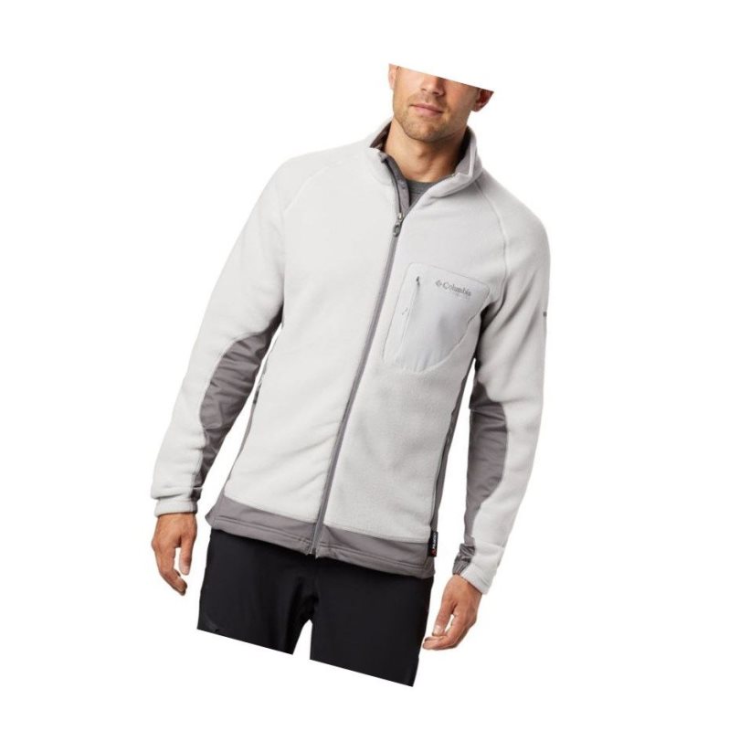 Pánské Bundy Columbia Titan Pass 2.0 II Fleece Šedé | LNKG-51496