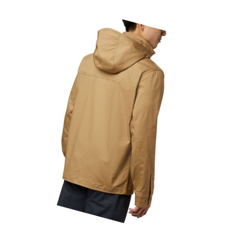 Pánské Bundy Columbia Tummil Pines Hooded Hnědé | MQGB-29710