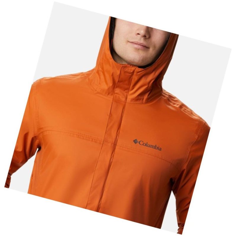 Pánské Bundy Columbia Watertight II Oranžové | DVFE-34102