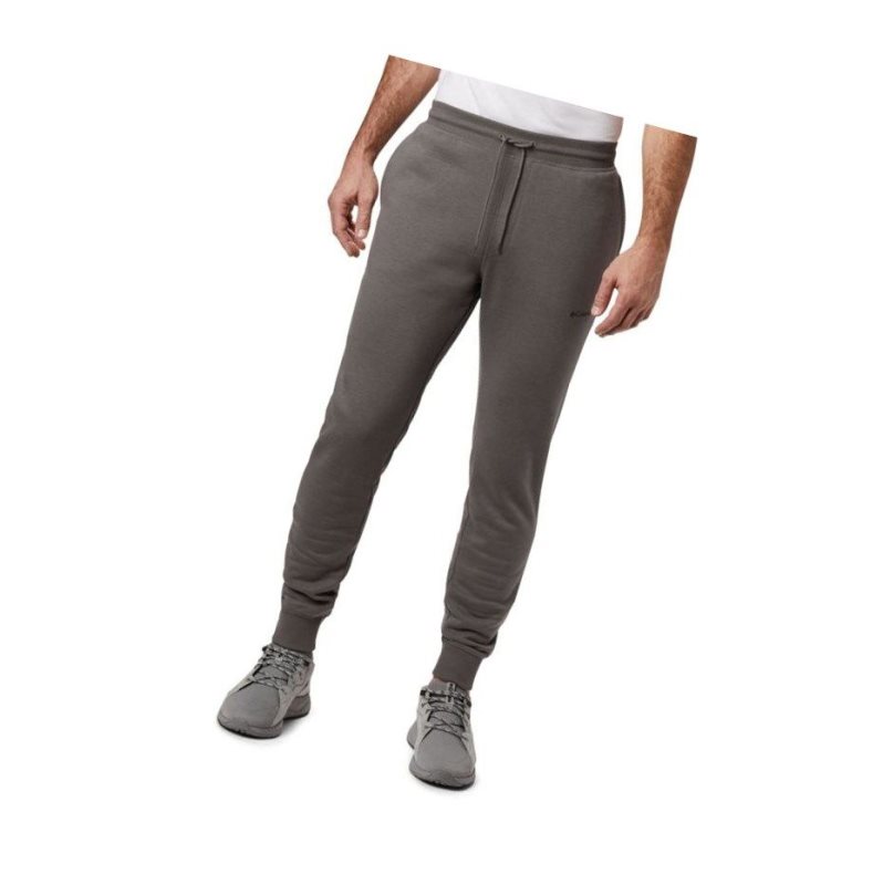 Pánské Kalhoty Columbia Logo Fleece Jogger Tmavě Šedé | CPFO-82547