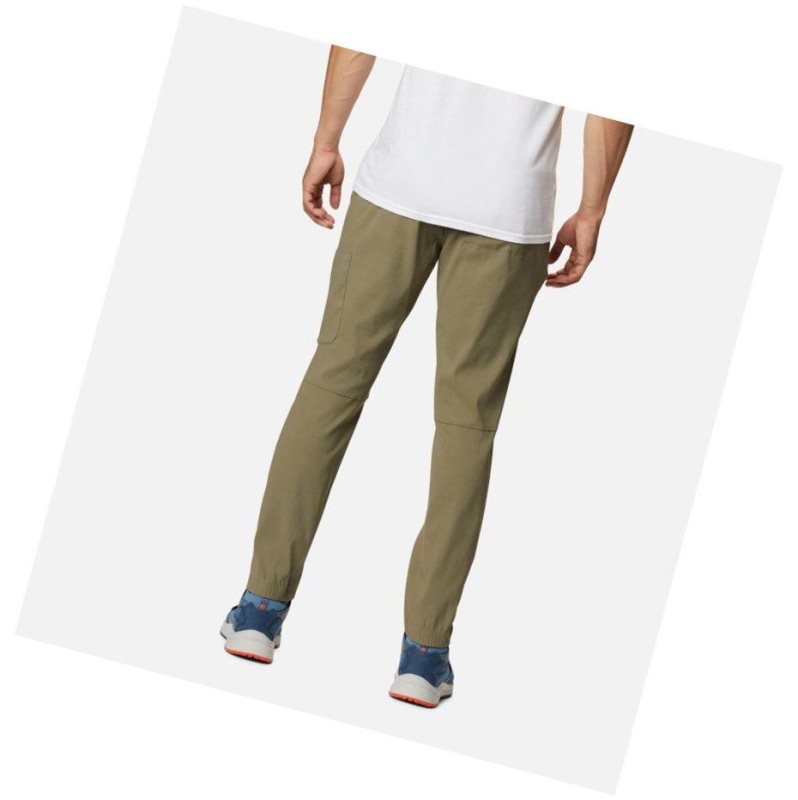 Pánské Kalhoty Columbia Royce Range Woven Jogger Šedé Zelene | KNIG-35267