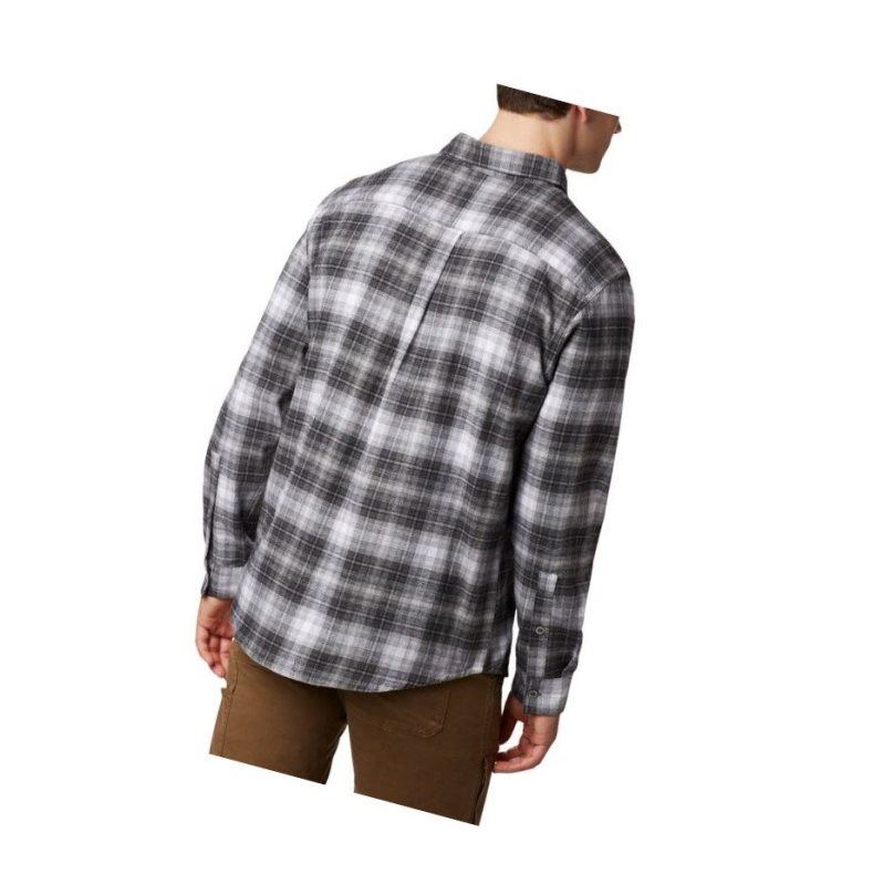 Pánské Košile Columbia Boulder Ridge?Long Sleeve Flannel Černé | PHGO-97413