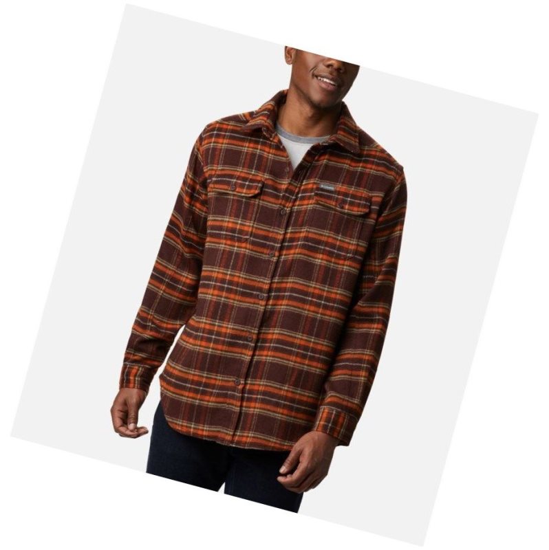 Pánské Košile Columbia Deschutes River Heavyweight Flannel Červené | WMFN-37298