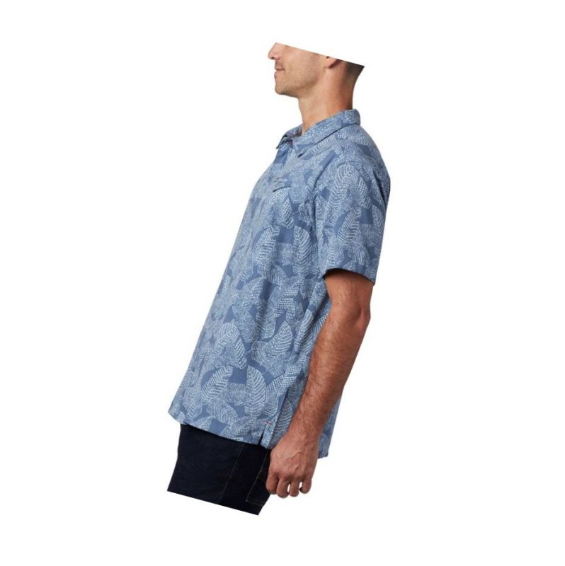 Pánské Košile Columbia Lakeside Trail Short Sleeve Tall Blankyt | JUEX-36254