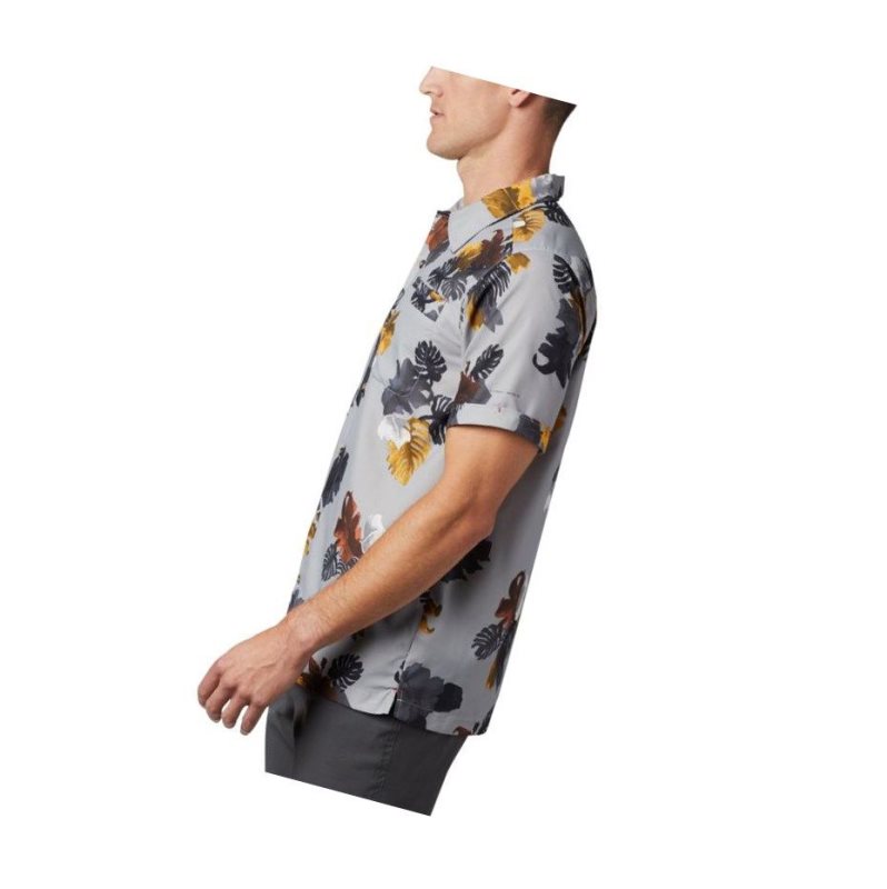 Pánské Košile Columbia Outdoor Elements Short Sleeve Print Šedé | PKNC-06294