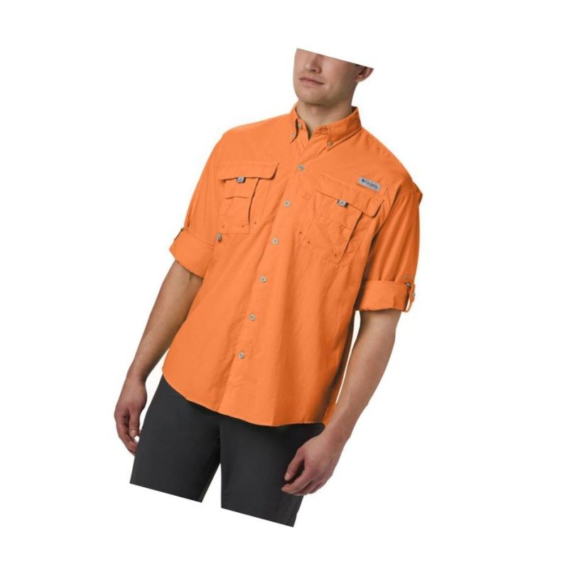 Pánské Košile Columbia PFG Bahama II Long Sleeve Oranžové | VGTI-49506