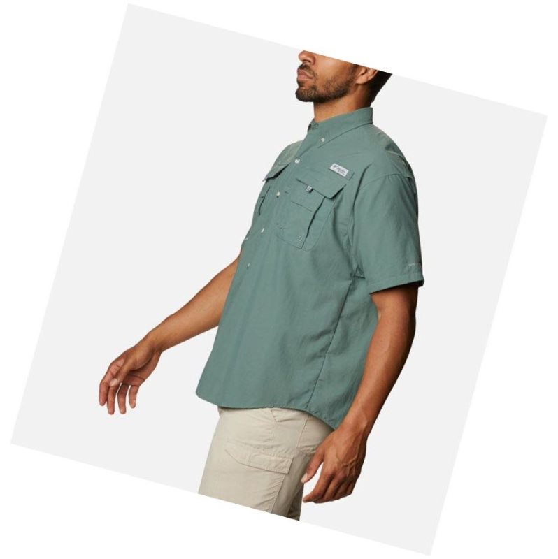 Pánské Košile Columbia PFG Bahama II Short Sleeve Tall Zelene | TPZC-01748