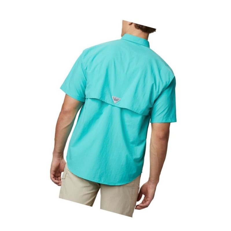 Pánské Košile Columbia PFG Bahama II Short Sleeve Big Světle Tyrkysové | TEBC-68134