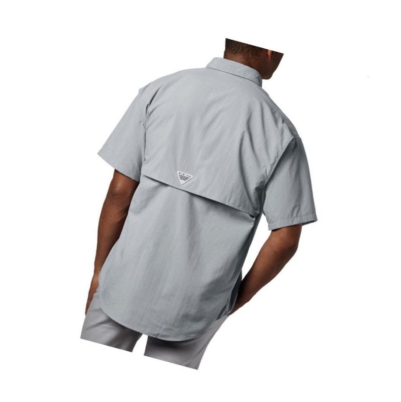 Pánské Košile Columbia PFG Bahama II Short Sleeve Šedé | PVAD-51360