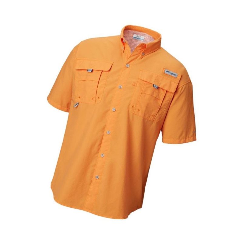 Pánské Košile Columbia PFG Bahama II Short Sleeve Big Oranžové | EXDG-52489