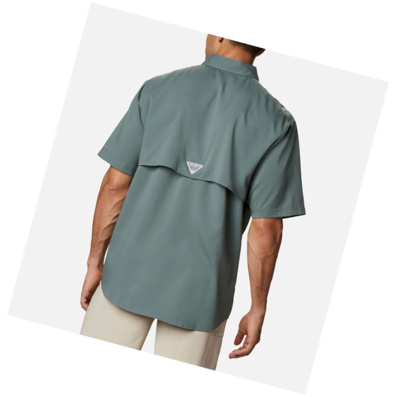 Pánské Košile Columbia PFG Blood and Guts III Short Sleeve Woven Zelene | TZHG-56214