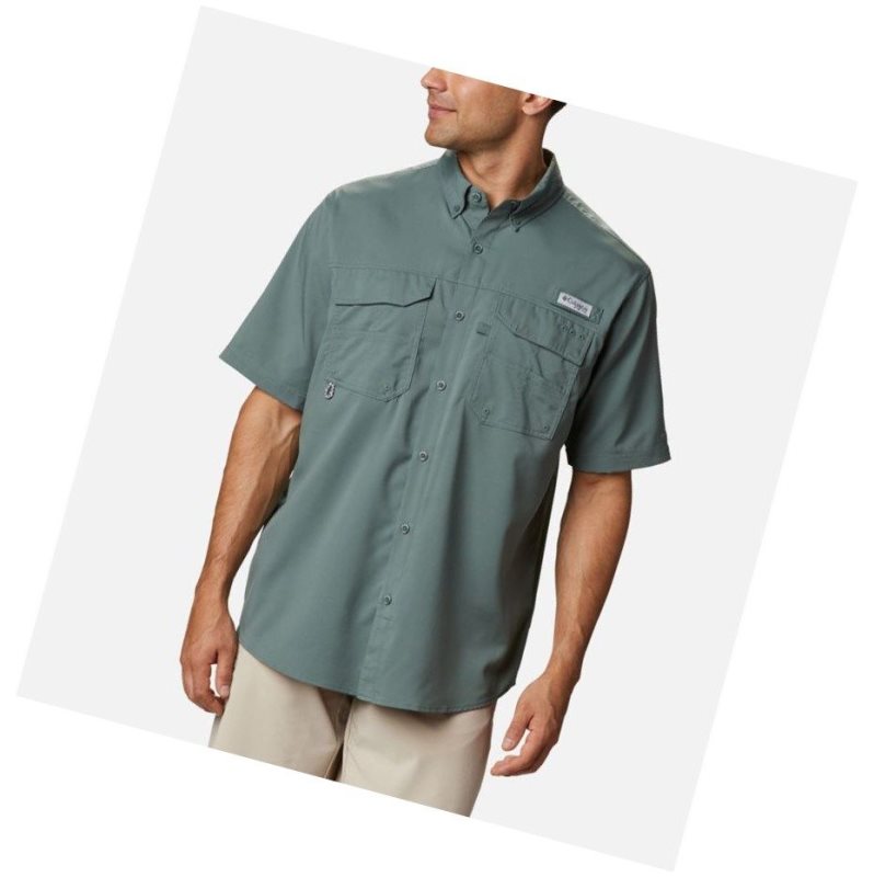 Pánské Košile Columbia PFG Blood and Guts III Short Sleeve Woven Zelene | TZHG-56214