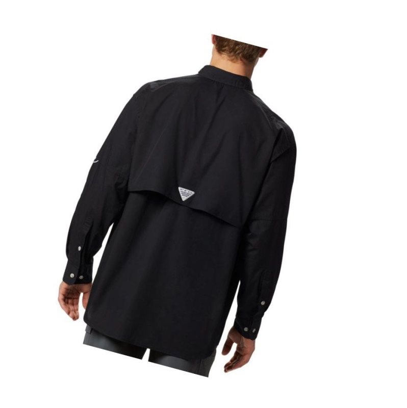 Pánské Košile Columbia PFG Bonehead Long Sleeve Tall Černé | BJTW-97862