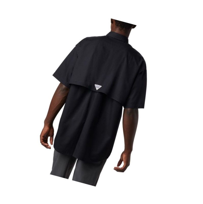 Pánské Košile Columbia PFG Bonehead Short Sleeve Big Černé | NDJK-96430