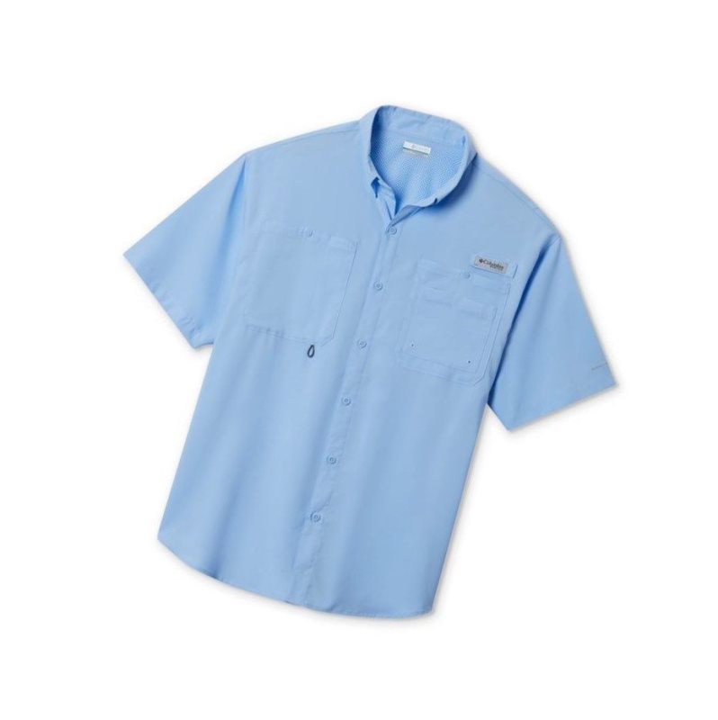 Pánské Košile Columbia PFG Crystal Springs Short Sleeve Blankyt | ZACY-17906