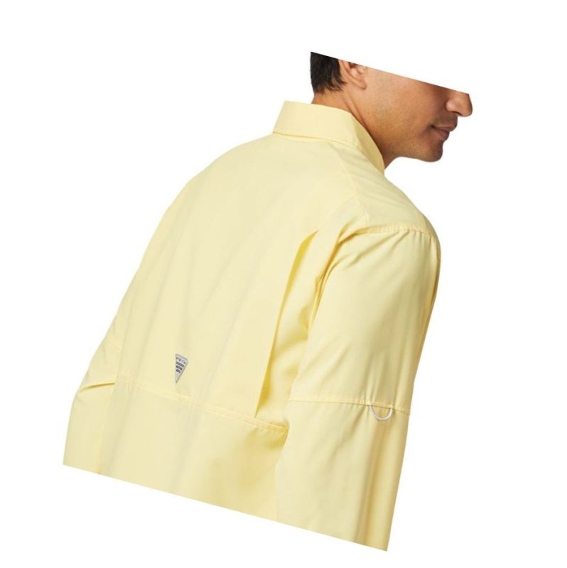 Pánské Košile Columbia PFG Grander Marlin Woven Long Sleeve Oranžové | EUQD-40157