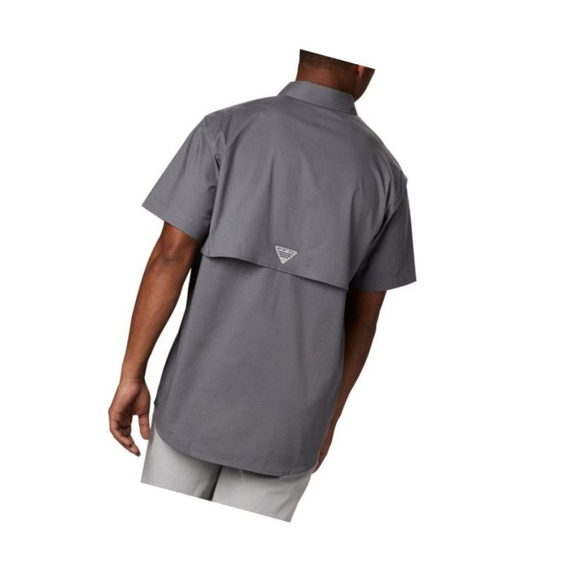 Pánské Košile Columbia PFG Half Moon Short Sleeve Šedé | VWST-27058