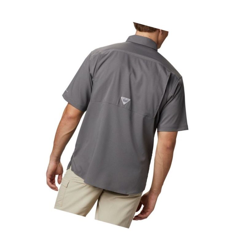 Pánské Košile Columbia PFG Low Drag Offshore Short Sleeve Tall Šedé | ZYRS-64058