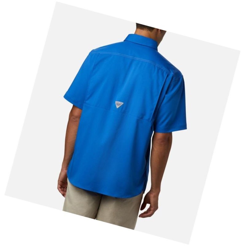 Pánské Košile Columbia PFG Low Drag Offshore Short Sleeve Blankyt | IORG-40637