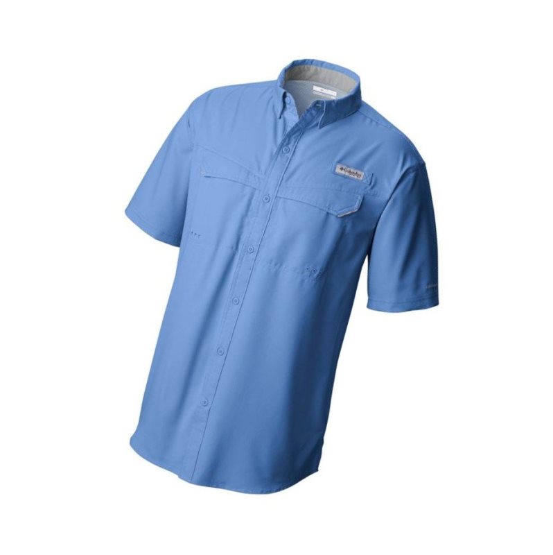 Pánské Košile Columbia PFG Low Drag Offshore Short Sleeve Big Bílé | FTVX-41670