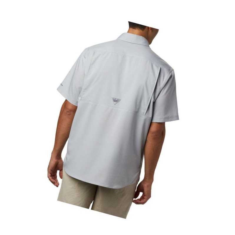 Pánské Košile Columbia PFG Low Drag Offshore Short Sleeve Tall Šedé | WEVF-07524