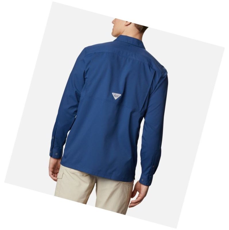 Pánské Košile Columbia PFG Slack Tide Long Sleeve Tmavě Šedé | OEST-79280