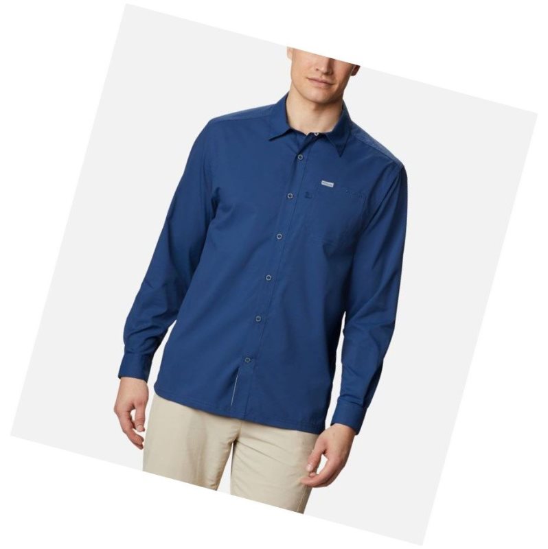 Pánské Košile Columbia PFG Slack Tide Long Sleeve Tmavě Šedé | OEST-79280