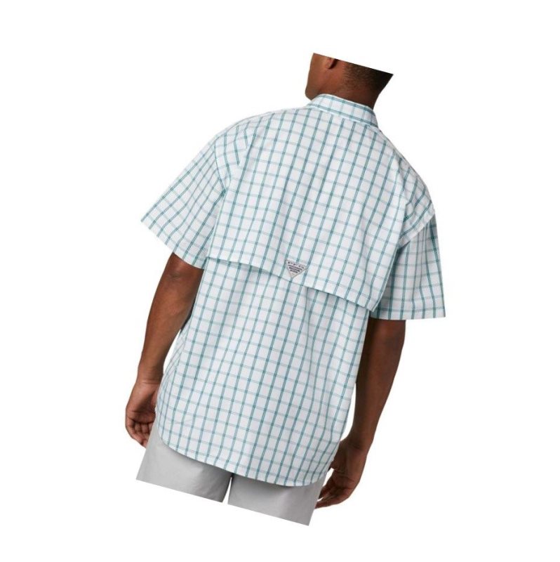 Pánské Košile Columbia PFG Super Bonehead Classic Short Sleeve Tmavě Blankyt | WUMQ-83295