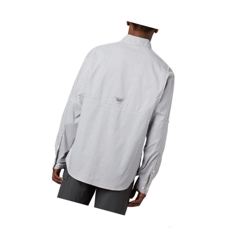 Pánské Košile Columbia PFG Super Tamiami Long Sleeve Černé | WSPD-29741