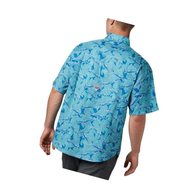 Pánské Košile Columbia PFG Super Tamiami Short Sleeve Blankyt | BWOH-49317