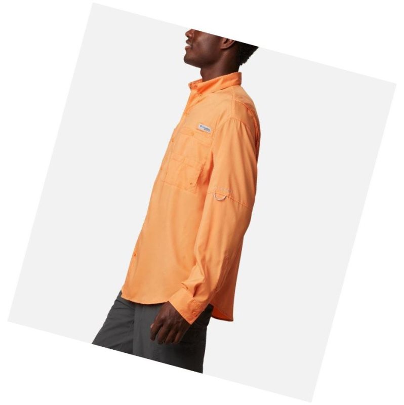 Pánské Košile Columbia PFG Tamiami II Long Sleeve Oranžové | SRVY-10359