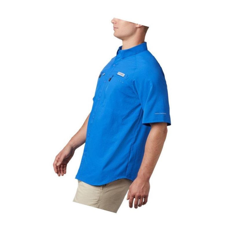 Pánské Košile Columbia PFG Terminal Tackle Short Sleeve Woven Blankyt | PLFQ-64528