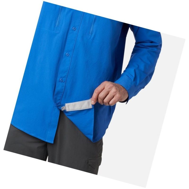 Pánské Košile Columbia PFG Terminal Tackle Long Sleeve Woven Blankyt | XKAH-83401