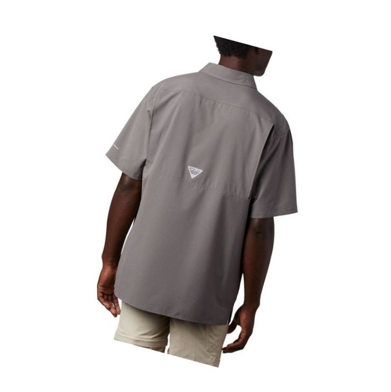 Pánské Košile Columbia PFG Zero Rules Woven Short Sleeve Šedé | VPSR-23648