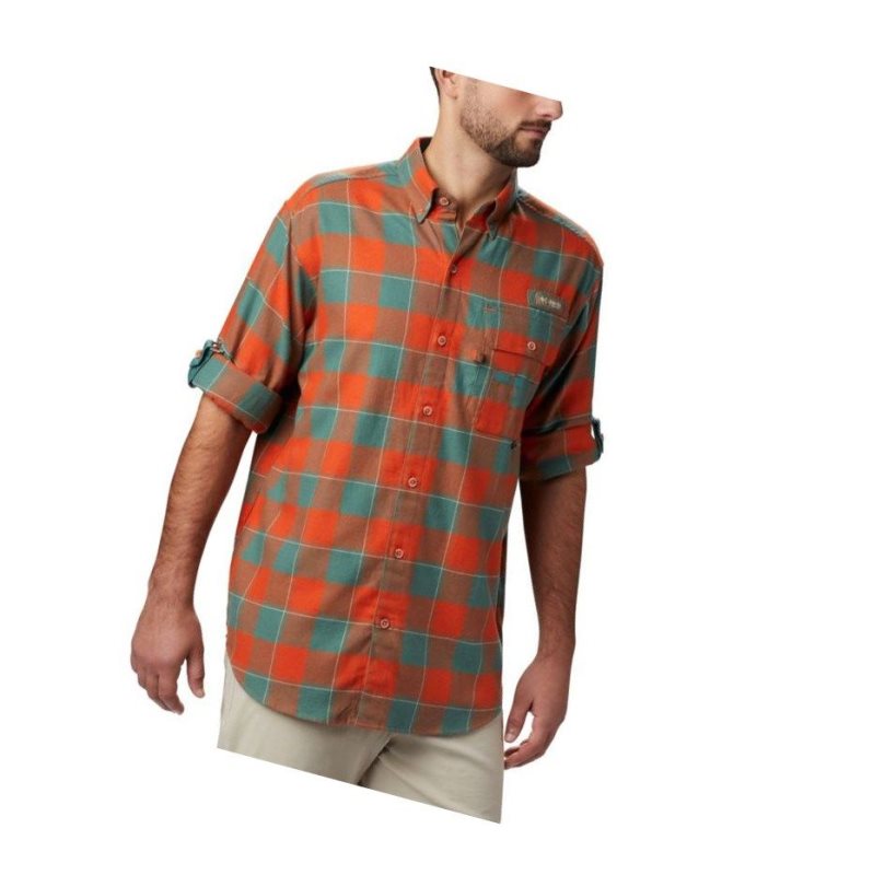 Pánské Košile Columbia PHG Sharptail Flannel Oranžové | RIGL-49521