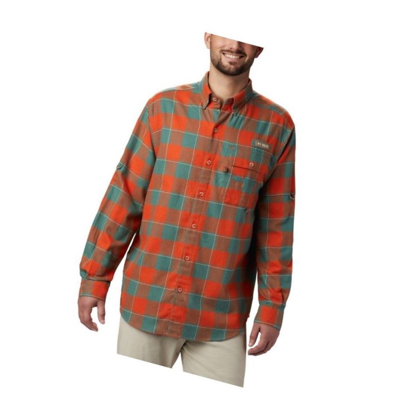 Pánské Košile Columbia PHG Sharptail Flannel Oranžové | RIGL-49521