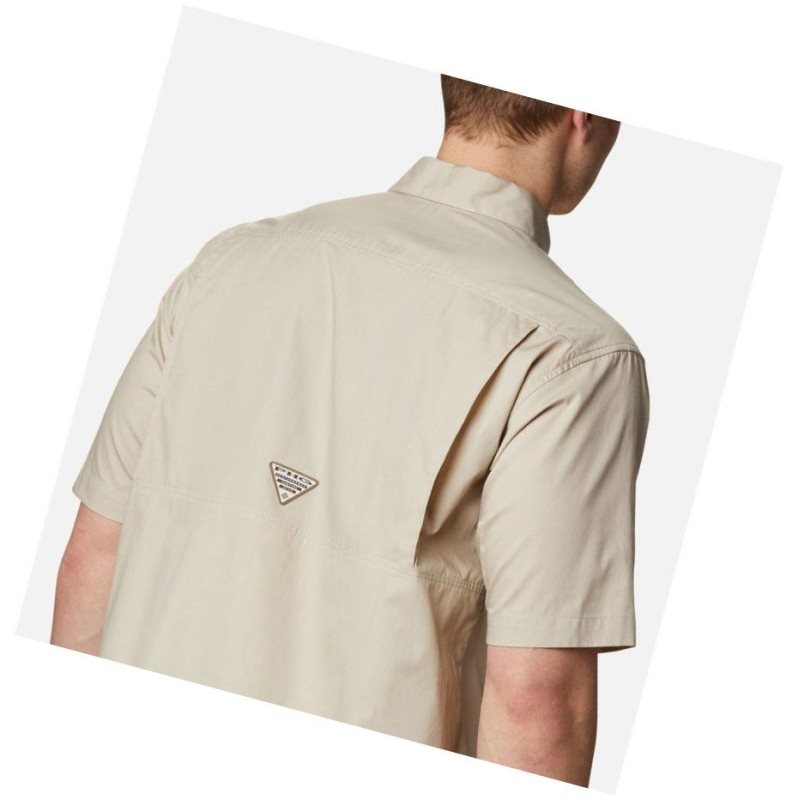 Pánské Košile Columbia PHG Sharptail Short Sleeve Tall Hnědožlutý | VSGQ-16730