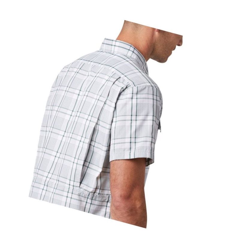 Pánské Košile Columbia Silver Ridge 2.0 Multi Plaid Short Sleeve Zelene | JPEI-17249