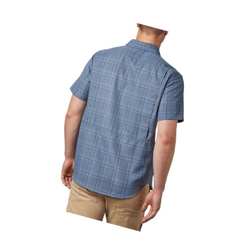 Pánské Košile Columbia Silver Ridge 2.0 Multi Plaid Short Sleeve Blankyt | AXKJ-37598