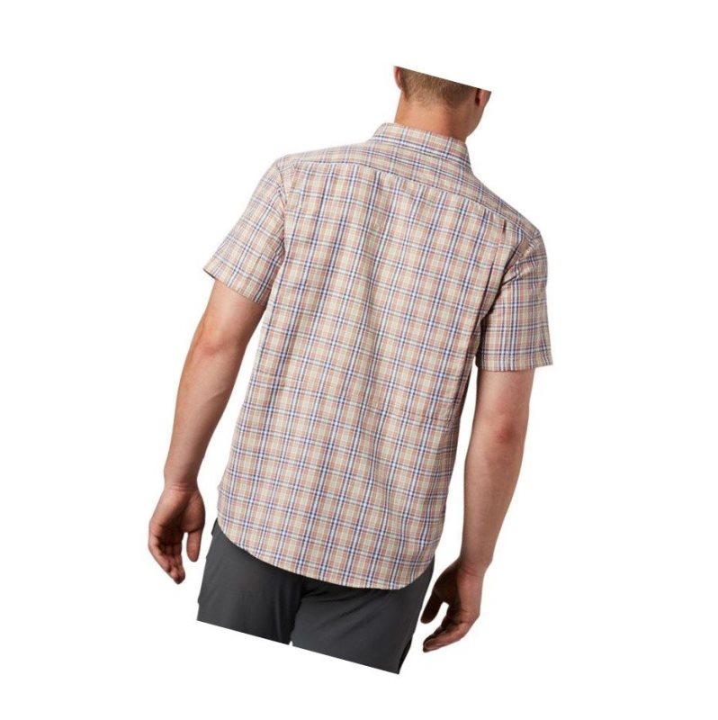 Pánské Košile Columbia Silver Ridge 2.0 Multi Plaid Short Sleeve Tmavě Koralove | AEVL-26584