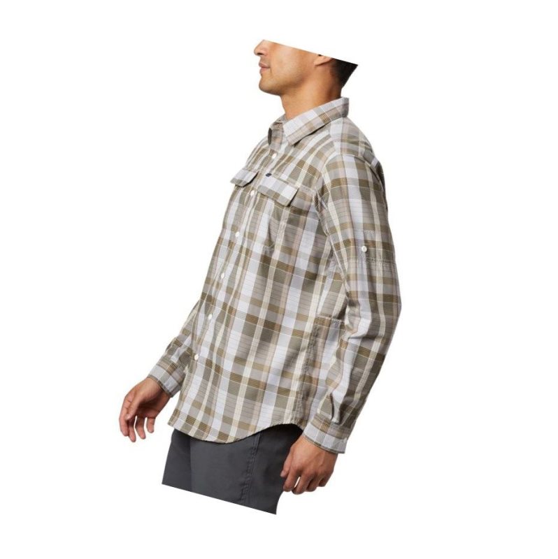 Pánské Košile Columbia Silver Ridge 2.0 Plaid Long Sleeve Viacfarebný | YXCD-16340