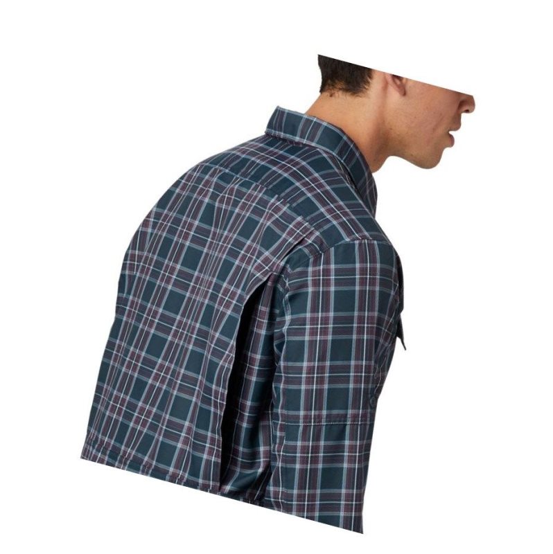 Pánské Košile Columbia Silver Ridge 2.0 Plaid Long Sleeve Šedé | MCBU-94132