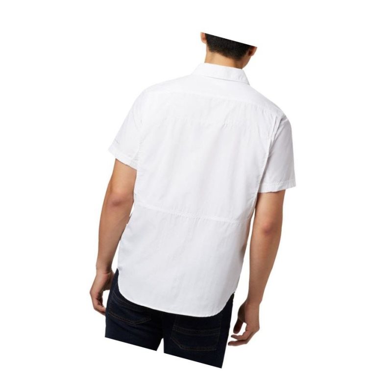 Pánské Košile Columbia Silver Ridge 2.0 Short Sleeve Tall Bílé | PEFQ-95678