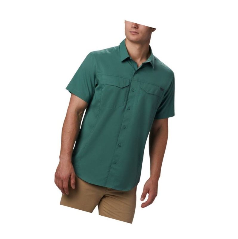 Pánské Košile Columbia Silver Ridge Lite Short Sleeve Zelene | OMRW-08947